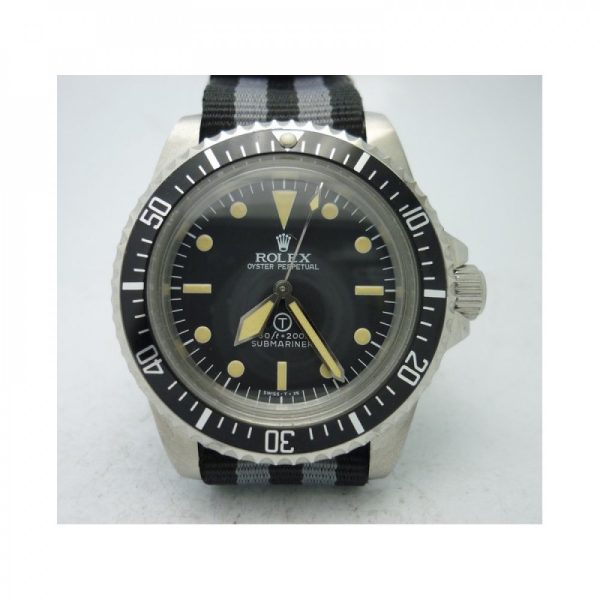 Replica Rolex Submariner T Military 5517 LF Stainless Steel Black Dial Luxury 2836-2
