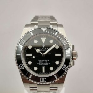 Replica Rolex Submariner 114060 JF Stainless Steel Black Dial Luxury 3130