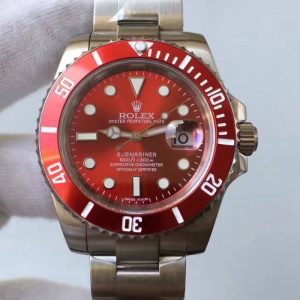 Replica Rolex Submariner Date 116610LN BP Stainless Steel Red Dial Luxury 2836-2