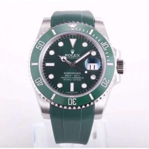 Replica Rolex Submariner Date 116610LV OR Stainless Steel Green Dial Luxury 2836-2