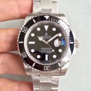 Replica Rolex Submariner Date 116610LN 2018 N V9S Stainless Steel 904L Black Dial Luxury 3135