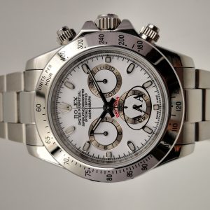 Replica Rolex Daytona Cosmograph 116520 N Stainless Steel White Dial Luxury 4130 Run 6@SEC