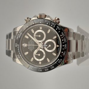 Replica Rolex Daytona Cosmograph 116500LN N Stainless Steel Black Dial Luxury 4130 Run 6@SEC