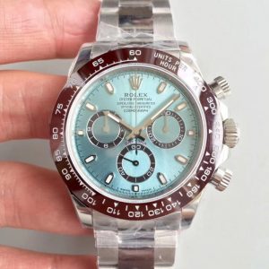 Replica Rolex Daytona Cosmograph 116506 N Stainless Steel Ice Blue Dial Luxury 4130 Run 6@SEC