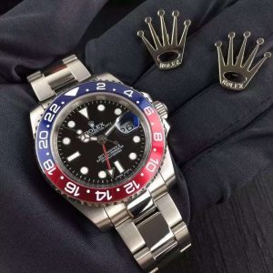 Replica Rolex GMT-Master II 116719BLRO UR Stainless Steel Black Dial Luxury 2836-2