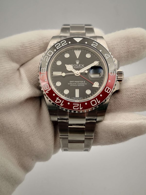 Replica Rolex GMT-Master II 116710BLNR UR Stainless Steel Black Dial Luxury 2836-2