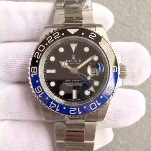 Replica Rolex GMT-Master II 116710BLNR Batman V7 Stainless Steel Black Dial Luxury 2836-2