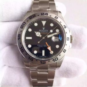 Replica Rolex Explorer II 216570 V6S Stainless Steel Black Dial Luxury 3187