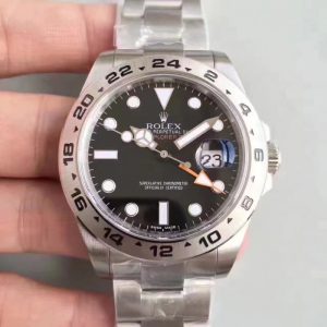 Replica Rolex Explorer II 216570 2018 V7 Stainless Steel Black Dial Luxury 3187