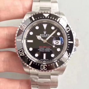 Replica Rolex Sea-Dweller 126600 50TH Anniversary 2018 AR Stainless Steel 904L Black Dial Luxury 2824-2