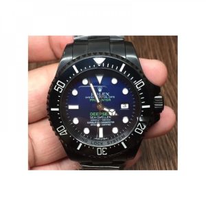 Replica Rolex Deepsea 116660 Jacques Piccard V5 PVD D-Blue Dial Luxury 2836-2