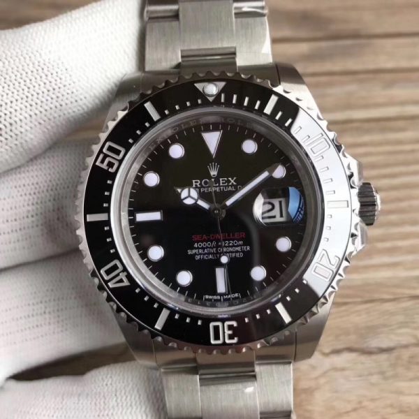 Replica Rolex Sea-Dweller 126600 50TH Anniversary 2018 VR Stainless Steel Black Dial Luxury 2836-2
