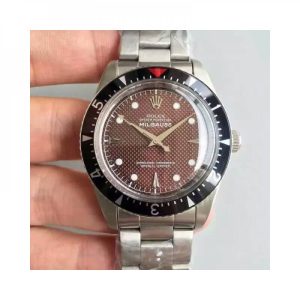 Replica Rolex Milgauss 6541 50TH Anniversary LF Stainless Steel Brown Dial Luxury 2836-2