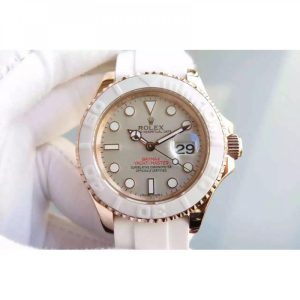 Replica Rolex Yacht-Master 40 116655 BP Rose Gold Grey Dial Luxury 2836-2