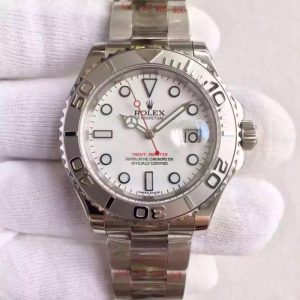 Replica Rolex Yacht-Master 40 116622 JF Stainless Steel White Dial Luxury 2836-2