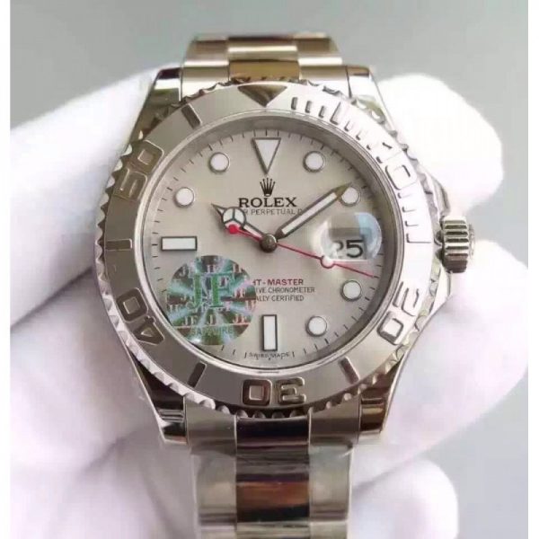 Replica Rolex Yacht-Master 40 116622 JF Stainless Steel Gray Dial Luxury 3135