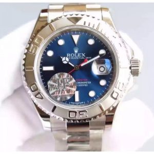 Replica Rolex Yacht-Master 40 116622 JF Stainless Steel Blue Dial Luxury 3135