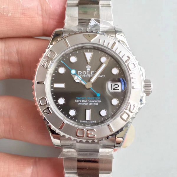 Replica Rolex Yacht-Master 37 268622 AR Stainless Steel 904L Anthracite Dial Luxury 2824-2