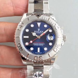 Replica Rolex Yacht-Master 40 268622 AR Stainless Steel 904L Blue Dial Luxury 2824-2