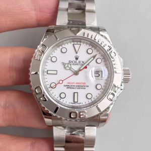 Replica Rolex Yacht-Master 40 116622 EW Stainless Steel White Dial Luxury 3135