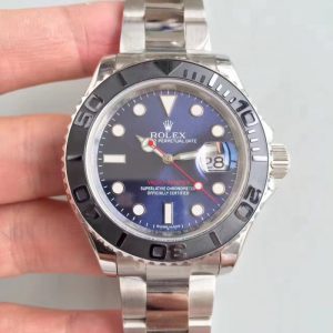 Replica Rolex Yacht-Master 40 116622 EW Stainless Steel Blue Dial Luxury 3135