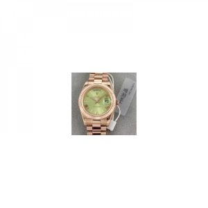 Replica Rolex Day-Date 40 228235 40MM HK Rose Gold Green Dial Luxury 3255