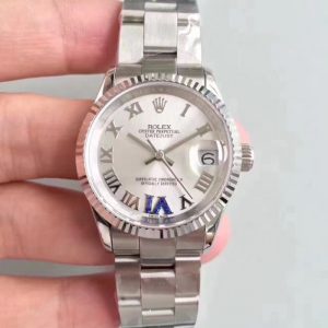 Replica Rolex Datejust 31 178240 31MM JF Stainless Steel Silver Dial Luxury 2836-2