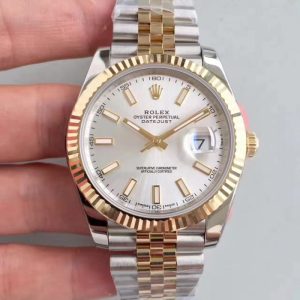 Replica Rolex Datejust II 116333 41MM EW Stainless Steel & Yellow Gold Rhodium Dial Luxury 3136