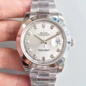 Replica Rolex Datejust II 126300 41MM N Stainless Steel Rhodium Dial Luxury 3235