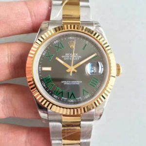 Replica Rolex Datejust II 116333 41MM EW Stainless Steel & Yellow Gold Anthracite Dial Luxury 3136