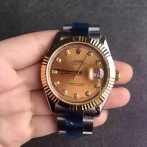 Replica Rolex Datejust II 116333 41MM Stainless Steel & Yellow Gold Champagne Dial Luxury 2836-2