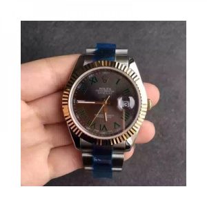 Replica Rolex Datejust II 116333 41MM V5 Stainless Steel & Yellow Gold Anthracite Dial Luxury 2836-2