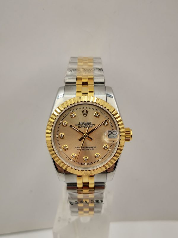 Replica Rolex Lady Datejust 31 178273 V5 31MM Stainless Steel & Yellow Gold Champagne Dial Luxury 2836-2