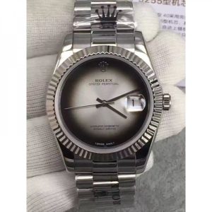 Replica Rolex Datejust 41 Lapis Lazuli HK Stainless Steel Gray Dial Luxury 3255