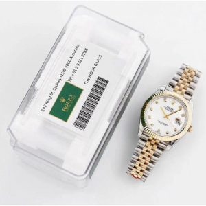 Replica Rolex Datejust II 116333 41MM GM Stainless Steel & Yellow Gold Mother Of Pearl Dial Luxury 3235