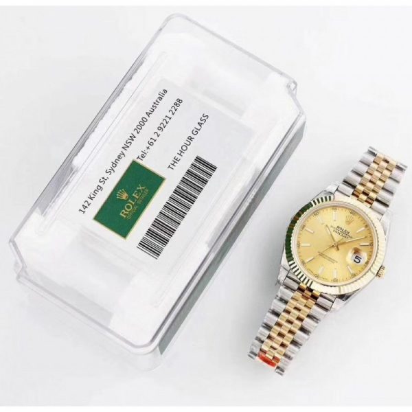 Replica Rolex Datejust II 116333 41MM GM Stainless Steel & Yellow Gold Champagne Dial Luxury 3235