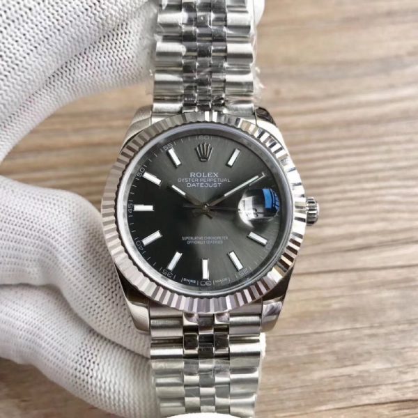 Replica Rolex Datejust II 126334 41MM RE Stainless Steel Anthracite Dial Luxury 3235