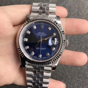 Replica Rolex Datejust II 126334 41MM N Stainless Steel Blue Dial Luxury 3235