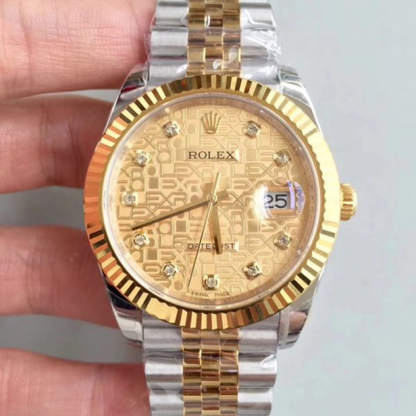 Replica Rolex Datejust 41 126333 41MM EW Stainless Steel & Yellow Gold Rolex Dial Luxury 3235