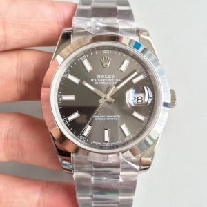 Replica Rolex Datejust II 126300 41MM N Stainless Steel Anthracite Dial Luxury 3235
