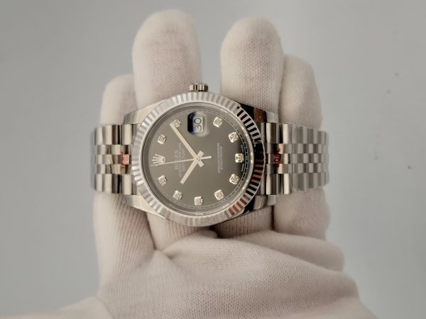 Replica Rolex Datejust II 126334 41MM 2018 EW Stainless Steel Anthracite Dial Luxury 3235