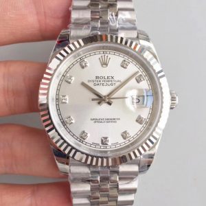 Replica Rolex Datejust II 126334 41MM 2018 EW Stainless Steel Rhodium Dial Luxury 3235