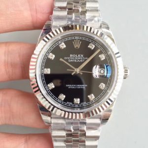 Replica Rolex Datejust II 126334 41MM 2018 EW Stainless Steel Black Dial Luxury 3235