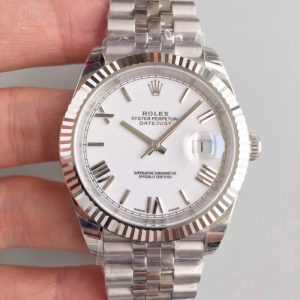 Replica Rolex Datejust II 126334 41MM 2018 EW Stainless Steel White Dial Luxury 3235