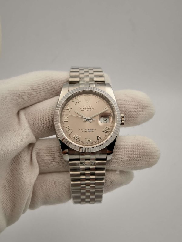 Replica Rolex Datejust 36MM 116234 MIT Stainless Steel 904L Rhodium Dial Luxury 3135