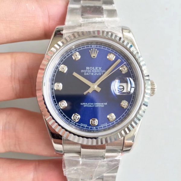 Replica Rolex Datejust II 126334 41MM N Stainless Steel Blue Dial Luxury 3235