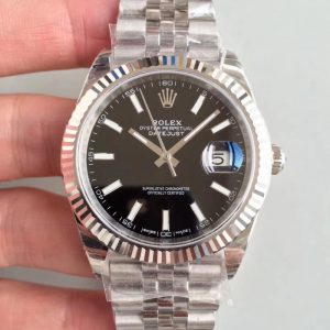 Replica Rolex Datejust II 126334 41MM EW Stainless Steel Black Dial Luxury 3235