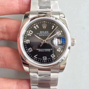 Replica Rolex Datejust 36MM 116234 MIT Stainless Steel 904L Black Dial Luxury 3135