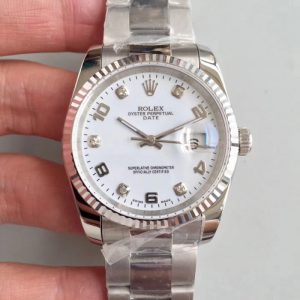 Replica Rolex Datejust 36MM 116234 MIT Stainless Steel 904L White Dial Luxury 3135