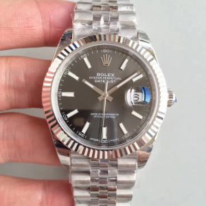 Replica Rolex Datejust II 126334 41MM EW Stainless Steel Anthracite Dial Luxury 3235